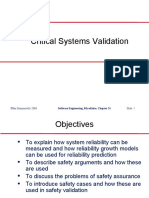 Critical Systems Validation: ©ian Sommerville 2006