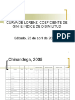 Curva de Lorenz e Indice de Gini 23-04-22