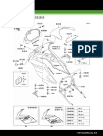 1999 Ninja® 500R PARTS DIAGRAM: Cowling