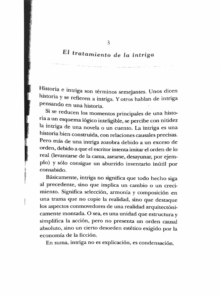 El Tratamiento de La Intriga - Silvia Adela Kohan | PDF