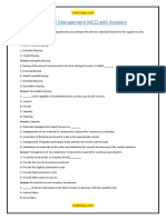 Material Management MCQ With Answers PDF