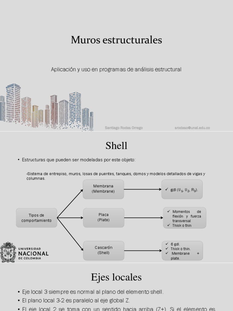 Análisis de Elementos Tipo Shell en Estructuras | PDF | Doblar ...