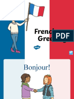 T T 29124 French Greetings PowerPoint
