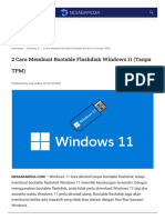 2 Cara Membuat Bootable Flashdisk Windows 11 (Tanp