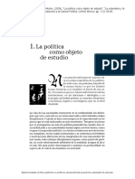 Curzio Gutiérrez, Leonardo Antonio. (2009). La política como objeto de estudio; La soberanía y la formación del Estado en Introducción a la Ciencia Política. Oxford México. pp. 1-22; 65-84.