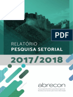 ABRECON - Pesquisa Setorial 2017.2018