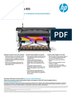 Impresora HP Latex 800: Crezca Con Trabajos de Alto Valor e Impresiones de Alta Productividad y Resalte Su Lado Ecológico