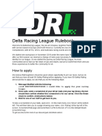 Delta Racing League Rulebook v1.3