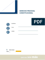 Formato Tarea Procesal Constitucional