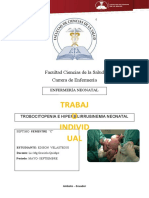 3.06 Trombocitopenia e Hiperbilirrubinemia