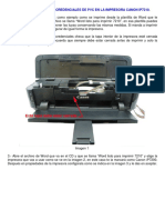 Manual para Imprimir Credenciales de PVC en La Impresora Canon Ip7210