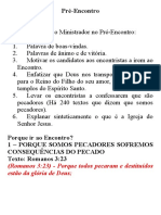 Pré Encontro Ministração