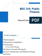 Lecture03 - Market Failure - Imperfect Competition
