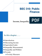 Lecture11 - Income, Inequality and Poverty