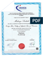 Diploma in Physiotherapy