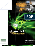 Dispatch Certification