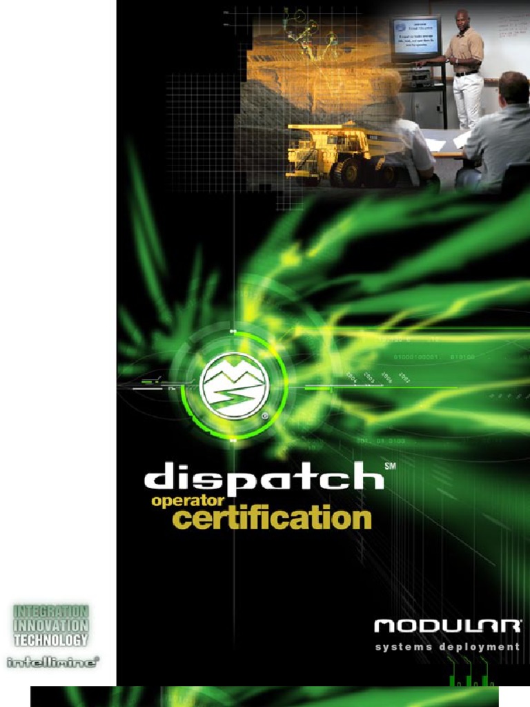 Dispatch Certification PDF Dispatcher Competence (Human Resources)