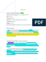 Practicum 3 Foro 2 Caso Clinico