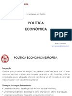 04 - Política Económica Europeia