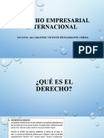 DERECHO EMPRESARIAL INTERNACIONAL S1 Conceptos