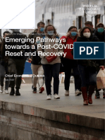 Emerging Pathways Towards A Post-COVID-19 Reset and Recovery
