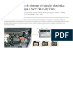 Diagrama Elétrico Do Sistema de Injeção Eletrônica PGM FI Que Equipa o New Fit e City Flex PDF