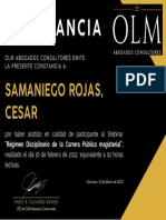 Samaniego Rojas Cesar Olm 2022
