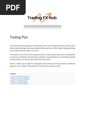 Trading-Plan