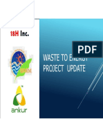 WASTE TO ENERGY, WARM Project