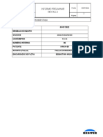 Informe Preliminar Kkwk-80 Fuga en Radiador