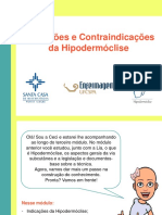 Módulo 3 - Indicações e Contraindicações Da Hipodermóclise