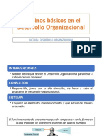 Términos Básicos en El Desarrollo Organizacional