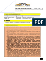 Informe de Actividades de Mantenimiento ++++ 03-07-2022