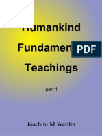 Humankind Fundamental Teachings (Joachim M Werdin) Traducido