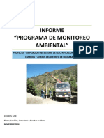 Informe-Programa de Monitoreo Ambiental