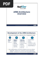 ARM Architecture Overview