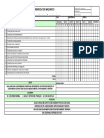 NR 18 - Lista de Verificação Maçarico