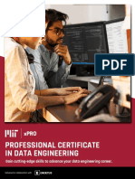 Brochure - Professional Certificate in Data Engineering - V63