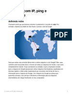 1 - A Rede Com IP Ping e Traceroute