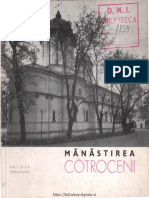 Manastirea-Cotroceni Cantacuzino 1968