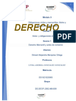 Derecho: Obligaciones Civiles y Mercantiles, Títulos y Operaciones de Crédito