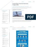 Contoh Butir Asesmen Numerasi Tingkat SMA - Guru Belajar AKM