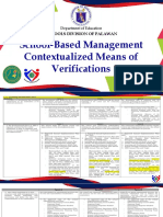 SBM Contextualized Means of Verification PDF