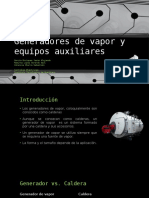 Generadores de Vapor y Equipos Auxiliares