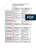 JADWAL MASA PENGENALAN LINGKUNGAN SEKOLAH Ok