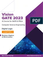 Vision Gate 2023 DL Chapter 2 Boolean Algebra Minimization 71
