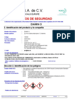 SDS DIAMIN O (Esp) KCE - SDS GHS US - 29 CFR 1910.1200 ONLY FOR QK