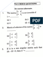 Assignment No .1 Topic... Matrices..ik