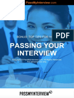 Passing Your Interview: Order ID: 0028913