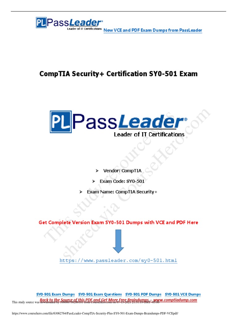 CompTIA Security+ SY0-501 Exam Guide | PDF | Computer Network | Voice ...